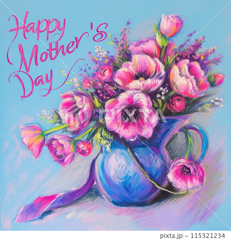 Mother's Day Delight: Soft Colors and Warm Wishes Mother's Day Delight: Soft Colors and Warm Wishes 115321234