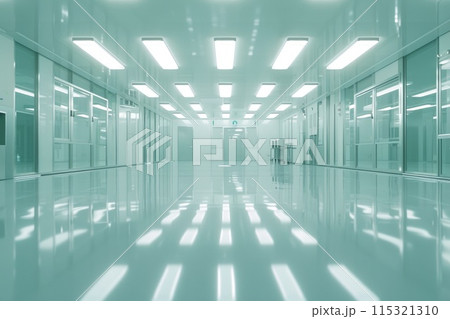 Clinical Cleanliness: Flawless Dust-Free Space 115321310