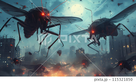Genetically Altered Swarm Strikes: Panic in Progress Genetically Altered Swarm Strikes: Panic in Progress 115321850
