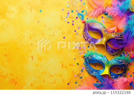 Vibrant Purim Celebration: Joyful Carnaval Atmosphere 115322198