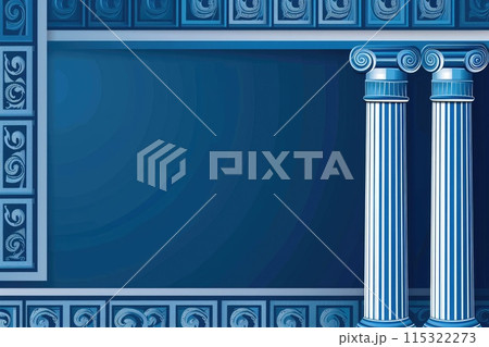 Blue and White Tribute: Greek American Pride 115322273