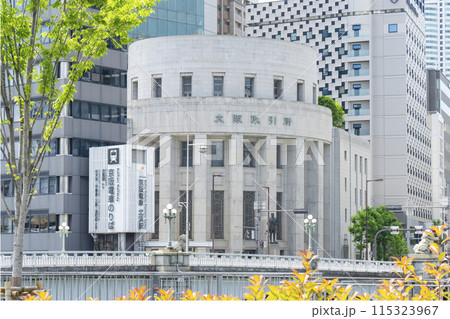 大阪　淀屋橋周辺　大阪取引所 115323967