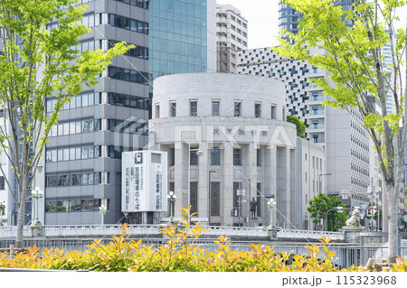 大阪　難波橋周辺　大阪取引所 115323968
