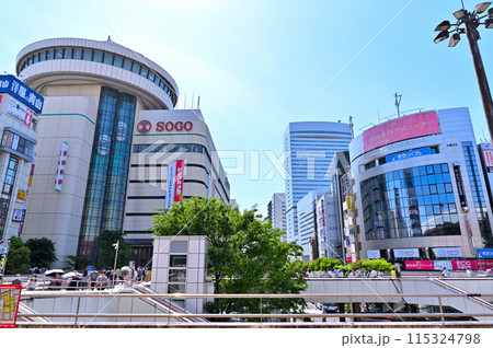 大宮駅　西口　風景（埼玉県・さいたま市） 115324798