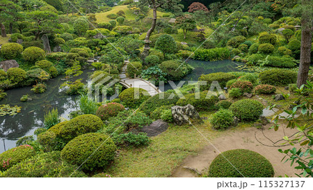 山形 鶴舞園 庭園風景 115327137
