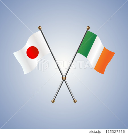 Japan and Ireland flags relations 115327256