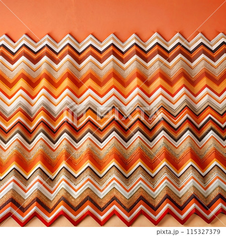 Wave background. Color curved texture. 115327379