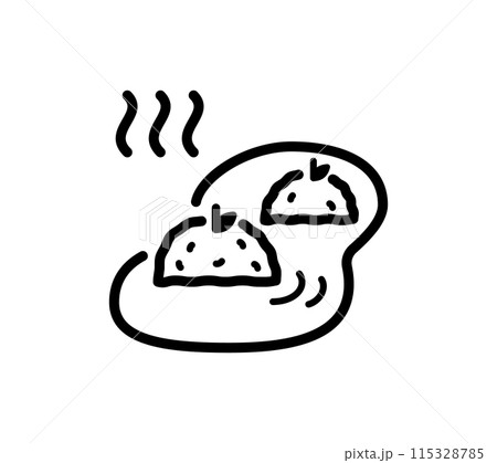 シンプルなゆず湯のイラスト 115328785