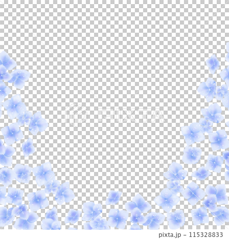 藍色繡球花街 115328833