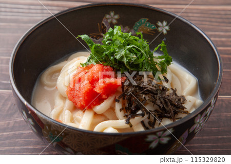 明太子クリームうどん 115329820