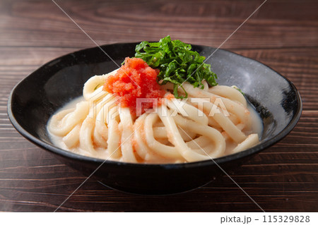 明太子クリームうどん 明太子クリームうどん 115329828