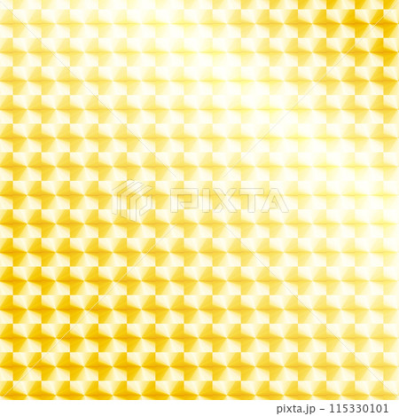 ホログラム（プリズム）の背景素材。ゴールド。 115330101