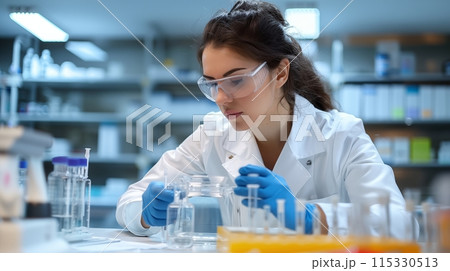 The laboratory, scientists conduct experiments to develop new medications, contributing to the advancement of scientific knowledge and the improvement of healthcare. AI Generated The laboratory, scientists conduct experiments to develop new medications, contributing to the advancement of scientific knowledge and the improvement of healthcare. AI Generated 115330513