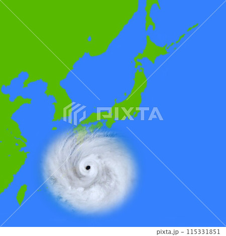 台風　スーパー台風　イメージ 115331851