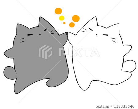 ハイタッチねこ 115333540