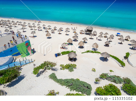 El Mirador dolphin beach, Cancun 115335102
