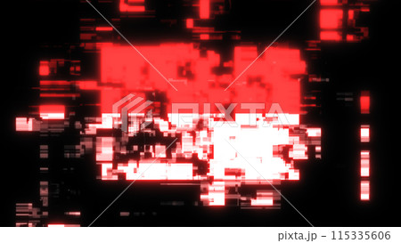 3D rendering flag Indonesia with screen effects of technological glitches 3D rendering flag Indonesia with screen effects of technological glitches 115335606