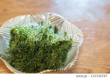 プチプチ食感の海ブドウ プチプチ食感の海ブドウ 115336787
