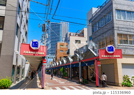 東京 中央区 月島もんじゃストリート 東京 中央区 月島もんじゃストリート 115336960