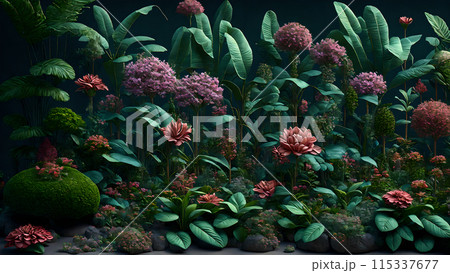 Botanical Wonderland background 3d wallpaper wallpaper picture Botanical Wonderland background 3d wallpaper wallpaper picture 115337677