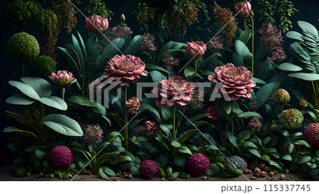 Botanical Wonderland background 3d wallpaper wallpaper picture 115337745