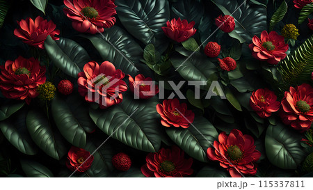 Exotic Floral Jungle background 3d wallpaper wallpaper picture Exotic Floral Jungle background 3d wallpaper wallpaper picture 115337811