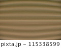 Abstract Pattern of Brown Horizontal Lines on a Textured Background 115338599