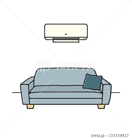 インテリア・エアコン・ソファー 115339817