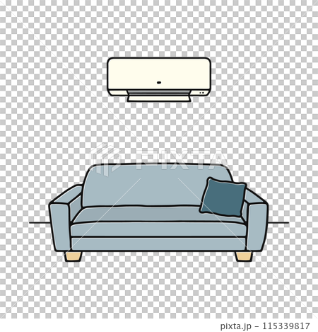 インテリア・エアコン・ソファー 115339817