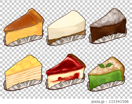 手繪蛋糕套裝 115341506