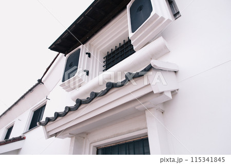 福島県白河市のレトロな建物。奥州街道の名残。 115341845