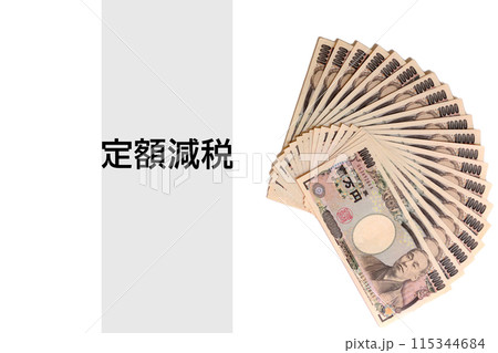 定額減税のイメージ写真 115344684
