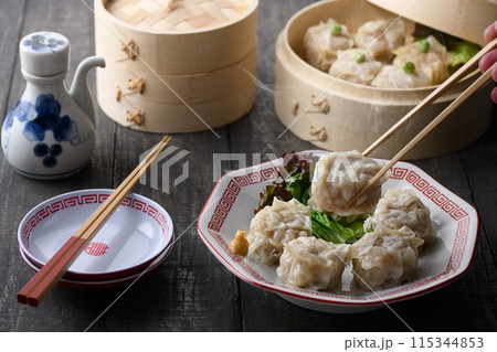 中国料理 焼売 蒸したて熱々 115344853
