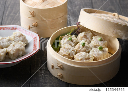 中国料理 焼売 蒸したて熱々 115344863