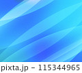 シンプルでおしゃれ グラデーションの曲線背景素材 115344965
