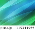 シンプルでおしゃれ グラデーションの曲線背景素材 115344966