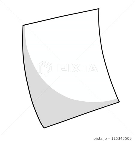 ゆるめシンプルな紙 ベタ塗り ゆるめシンプルな紙 ベタ塗り 115345509