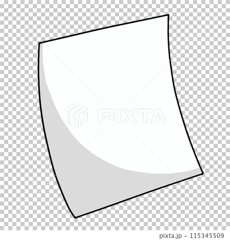 ゆるめシンプルな紙 ベタ塗り ゆるめシンプルな紙 ベタ塗り 115345509