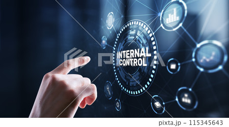 Internal Control. Business, Technology, Internet and network concept 115345643