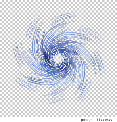 漩渦水紋 115346351