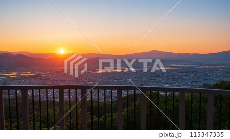 西蔵王公園展望広場・夕景 西蔵王公園展望広場・夕景 115347335