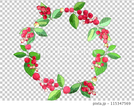 六月漿果花環 六月漿果花環 115347569