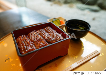うな重(うなぎ蒲焼き) 115348276