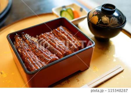 うな重(うなぎ蒲焼き) うな重(うなぎ蒲焼き) 115348287
