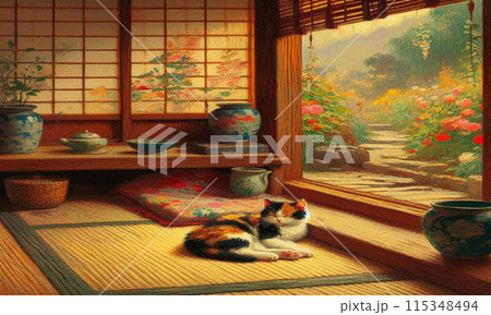 子猫の時間 和室 子猫の時間 和室 115348494