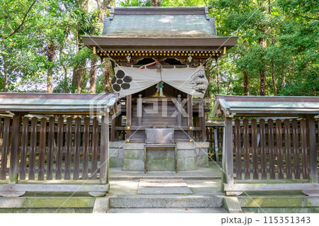 京都市上京区馬喰町の北野天満宮 末社 文子天満宮 京都市上京区馬喰町の北野天満宮 末社 文子天満宮 115351343