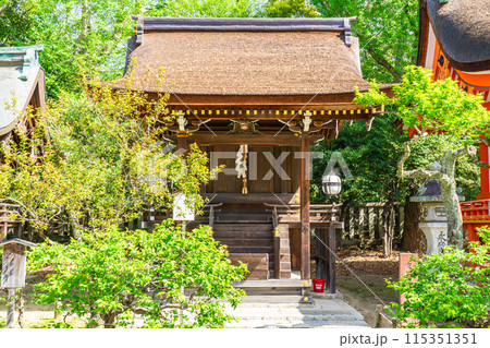 京都市上京区馬喰町の北野天満宮　末社　老松社 115351351