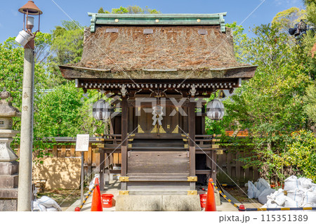京都市上京区馬喰町の北野天満宮 摂社 老松社 京都市上京区馬喰町の北野天満宮 摂社 老松社 115351389