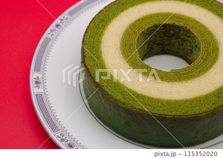 抹茶ロールケーキ 抹茶ロールケーキ 115352020