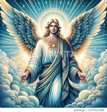 神々しい天使のイラスト素材 [115352160] - PIXTA